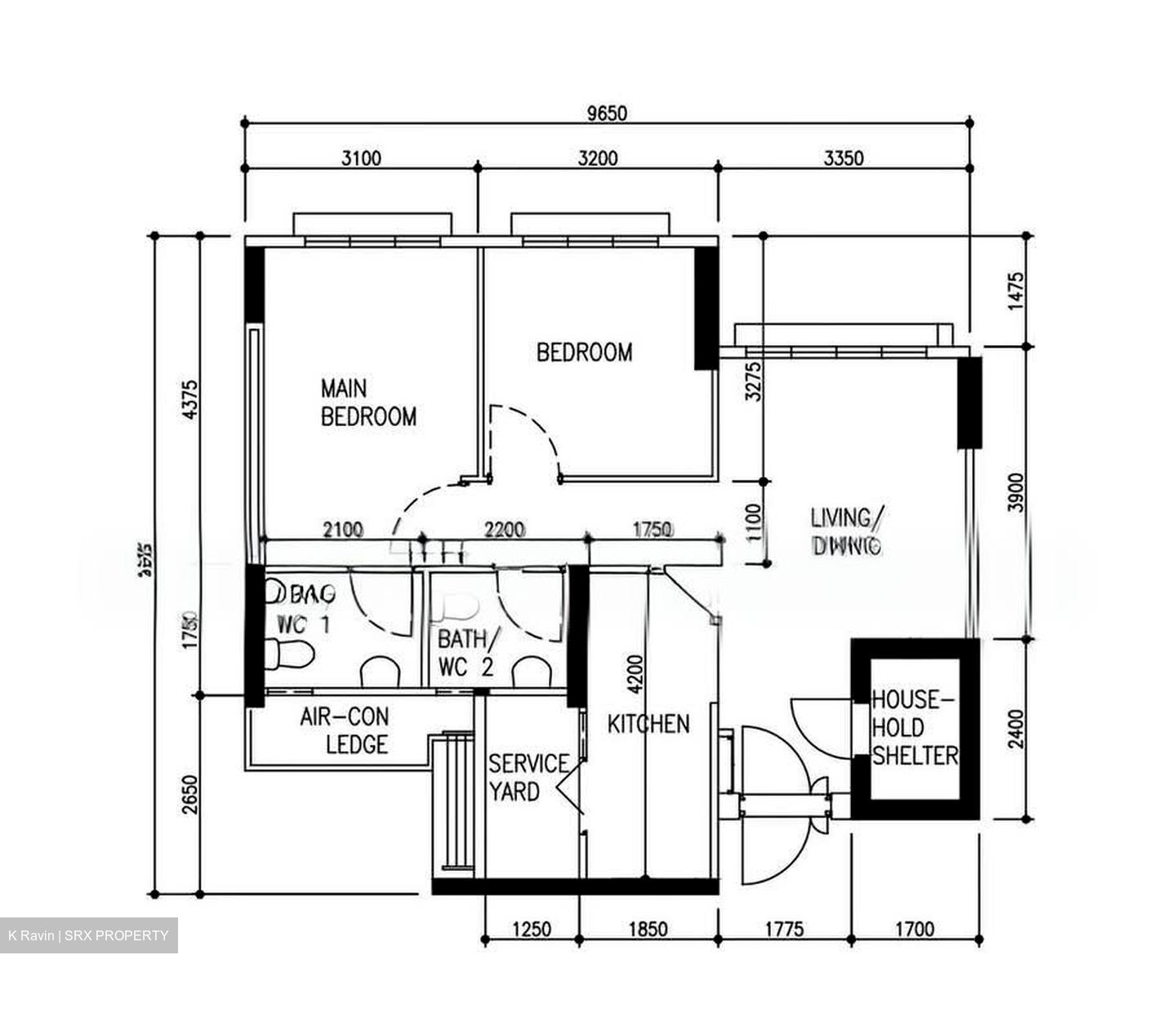 Blk 573C Woodlands Glen (Woodlands), HDB 3 Rooms #574772761